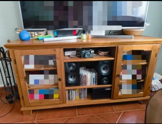 Mueble de Televisión de Madera