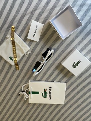 Pulsera Lacoste Dorada