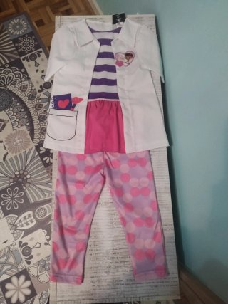 Disfraz Doctora Juguetes de 3 a 4 años