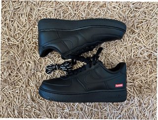 Nike Air Force 1 Low Supreme Negro Talla 36