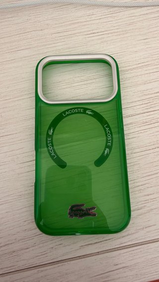 Funda Lacoste para iPhone 17 Pro