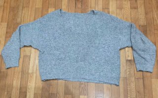 Jersey de punto gris
