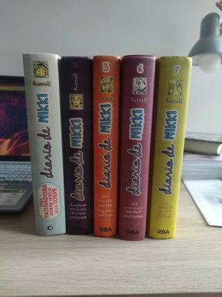 Libros de la colección del Diario de Nikki