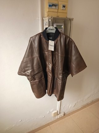 Poncho Desigual Marrón