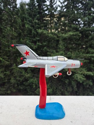 Maqueta de Avión de Combate Mig 21