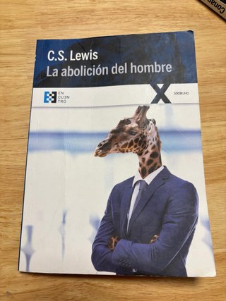 La abolición del hombre