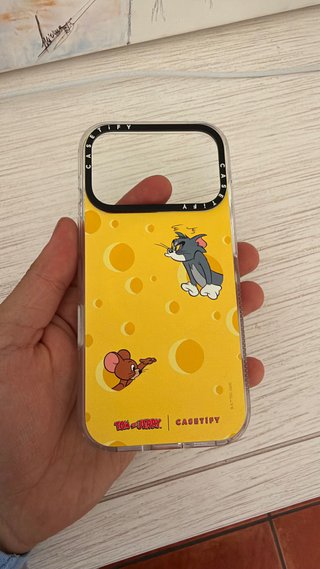 Funda Casetify iPhone 17 Pro Tom y Jerry