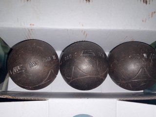 Set de 3 Bolas de Petanca MS Stra 75mm