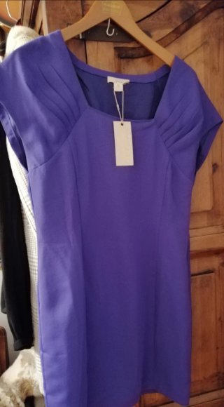 Vestido de fiesta morado