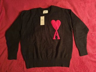 Jersey Ami Paris Negro