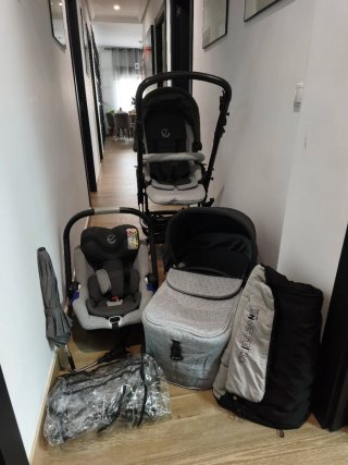 Conjunto Carro Bebé Jané