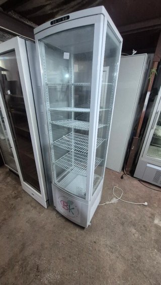 Nevera Expositora Vertical Blanca