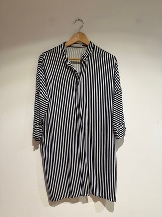 Vestido o Sobrecamisa de Rayas