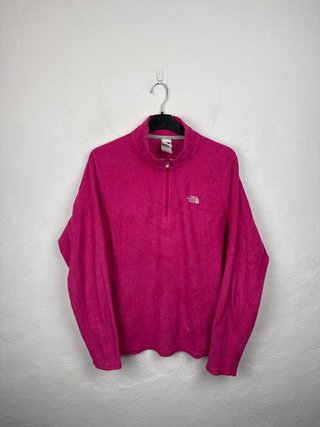 The North Face Women's Pink Fleece Jacket L