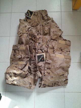 Traje Árido Frío (Chaquetón y Pantalón) talla M
