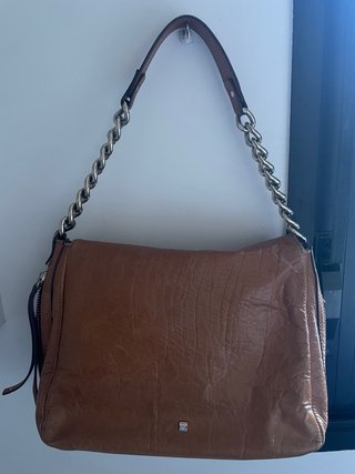 Bolso Purificación García Marrón