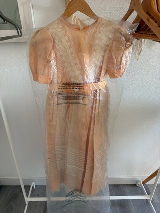 Vestido de paje para niña (talla 9)