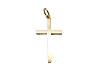 Cruz de Oro 18 Kt. 4.6 gr. de segunda mano