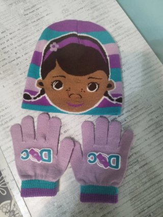 Gorro y Guantes Doctora Juguetes