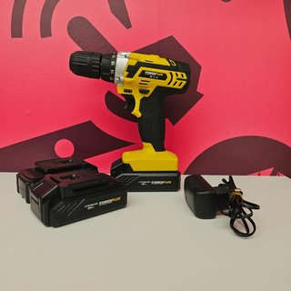 Taladro A Bateria PowerPlus + 3 baterías POWX00501 DRILL