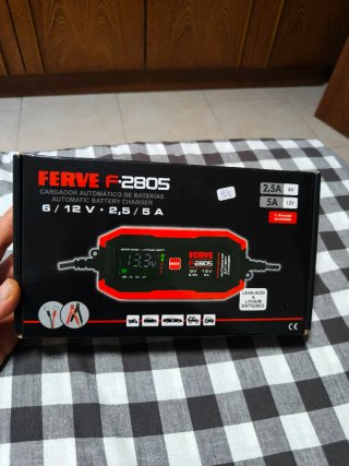 Cargador Para el coche automático FERVE-F2805