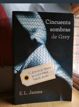 Novela Cincuenta sombras de Grey