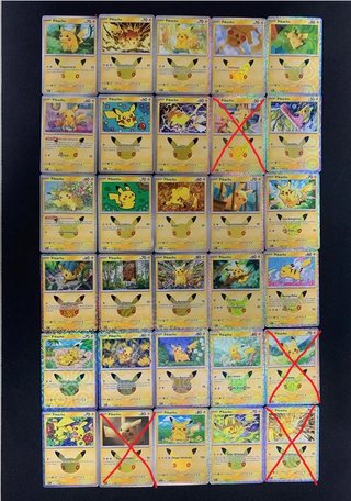 Pikachu 30 aniversario (30C)