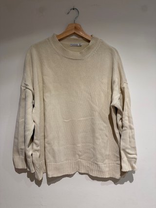 Jersey Oversize Beige Stradivarius