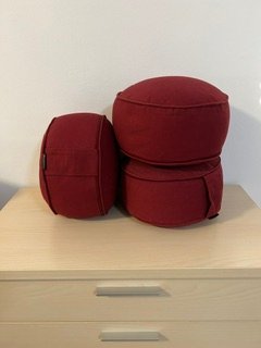 Set de 3 Cojines Zafú Granates