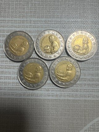 Lote 5 Monedas 100 Escudos Portugal