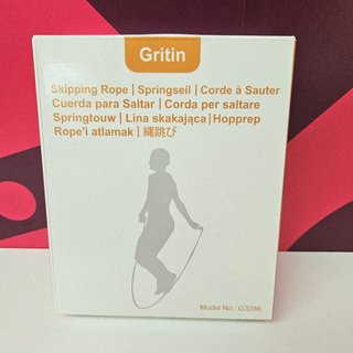 Deportes Cuerda de saltar Gritin G3286 2.3M (NUEVA)