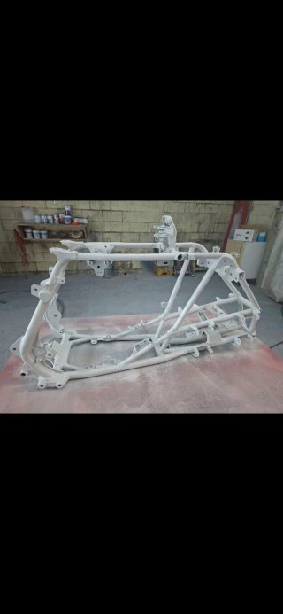Chasis Quad Kawasaki KFX 400 / LTZ 400 chorreado