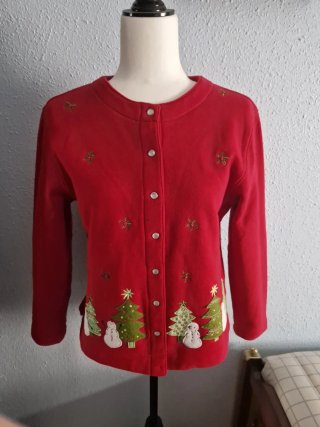 Chaqueta Navideña Roja