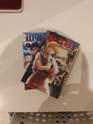 Manga Magi: El laberinto de la magia 1 y 2