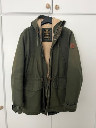 Parka Element Wolfeboro Verde Militar Talla M