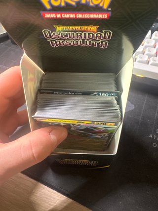 Lote 150 Cartas Pokémon Oscuridad Absoluta
