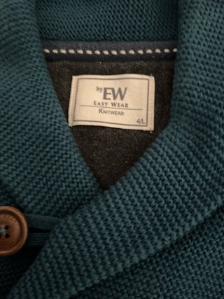 Jersey Easy Wear Color Verde Azulado Talla L