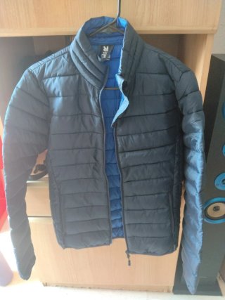 Chaqueta Rock azul marino y Azul electrico Talla S