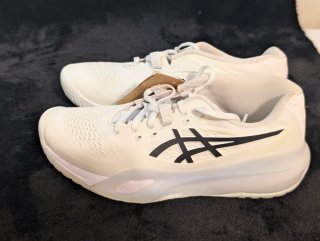 Zapatillas de pádel Asics blancas