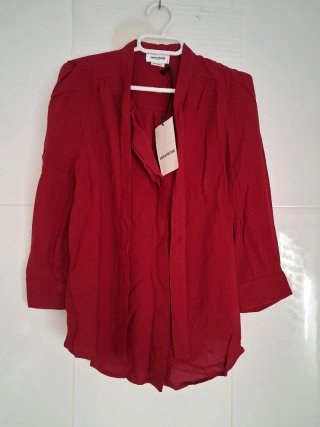 Blusa Zadig & Voltaire Rojo vino S