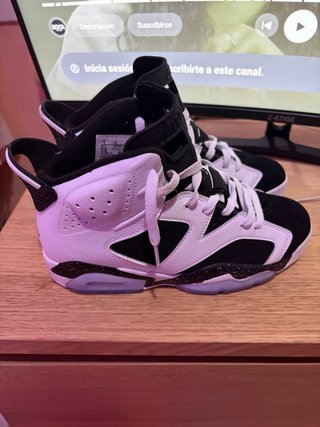 Zapatillas Jordan 6 Oreo Talla 41