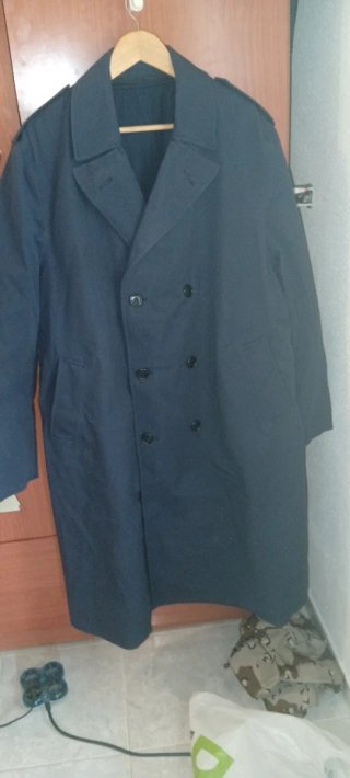 Gabardina Azul (E.A) con Forro Desmontable