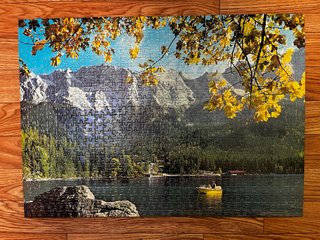Puzzle de 750 piezas - Paisaje de montaña