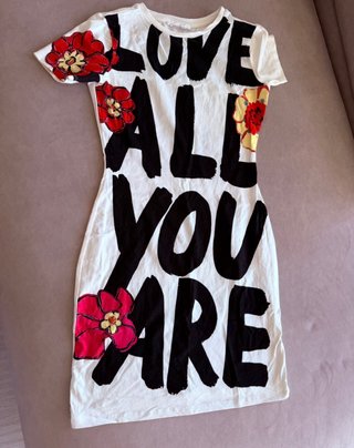 Vestido Desigual Love All You Are Talla S