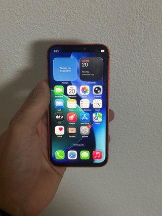 iPhone 12 mini 128GB Rojo 89% salud batería