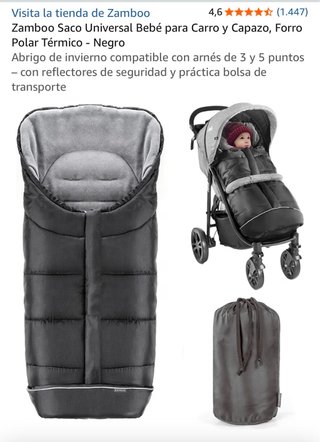 Saco Universal para Carro Zamboo Negro