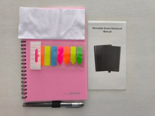 Cuaderno Inteligente Reutilizable A5 Rosa