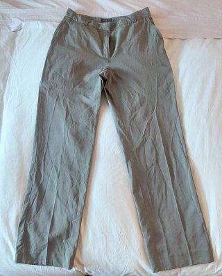 Pantalón de vestir Massimo Dutti gris
