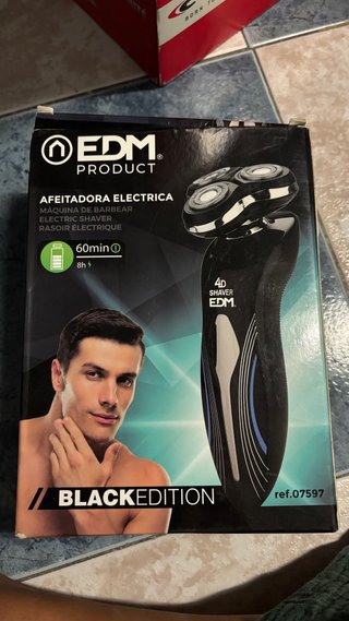 Afeitadora Eléctrica EDM Black Edition