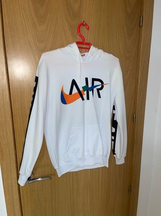 Sudadera Nike con capucha blanca Talla L